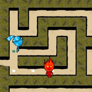 Fireboy and WaterGirl Maze • COKOGAMES