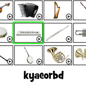 decipher the word musical instruments