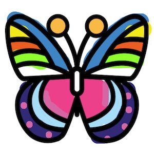 butterfly coloring game