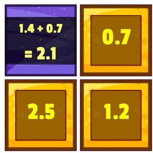 mental math problems game online