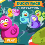 SUBRACTION RACE with Rubber Ducks