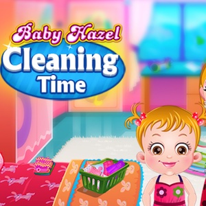 hazel cleaning time game