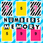 NUMBERS MEMORY Game