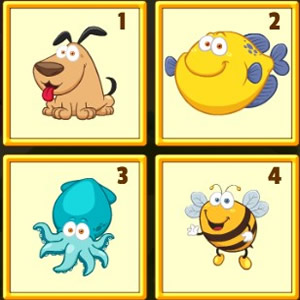 memorize animals in order game online