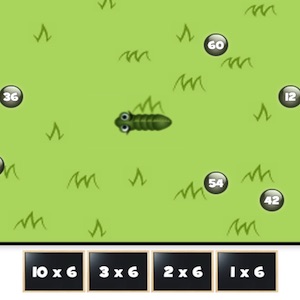 multiplication snake game