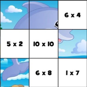 multiplication jigsaw puzzle game online