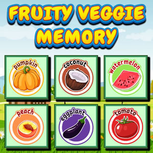 veggie memory game