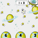 SPACEMATH Game: Fun Addition and Subtraction