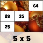 CHRISTMAS TIMES TABLES Game