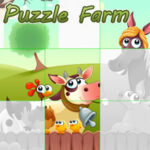FARM ANIMALS Jigsaw for Kids