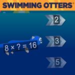 SWIMMING OTTERS: Arcademics Multiplication