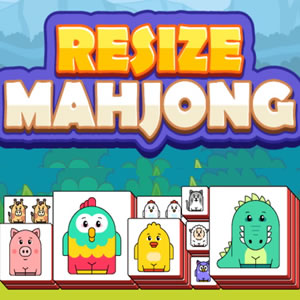 resize mahjong animal game online