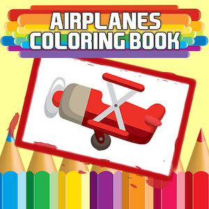 airplane coloring game