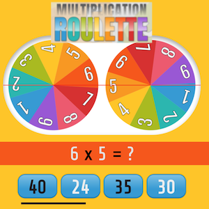 multiplication roulette game online