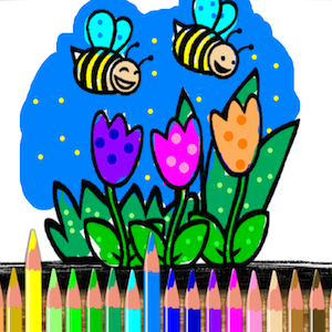 flower coloring pages online