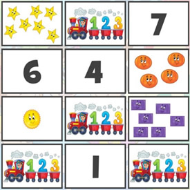 NUMBER Games for 3 YEAR OLDS on COKOGAMES
