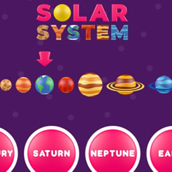 Sistema solar - Escola games 