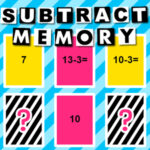 SUBTRACTION MEMORY Game