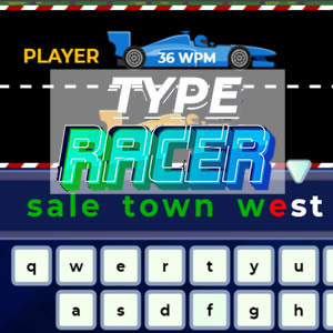 Sky Chase: Typing Words Race • COKOGAMES