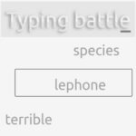 TYPING BATLLE: Keyboard Competition Game